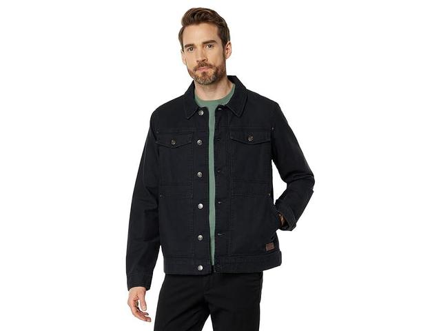 L.L.Bean BeanFlex Utility Trucker Jacket Regular (Black) Men's Clothing Product Image