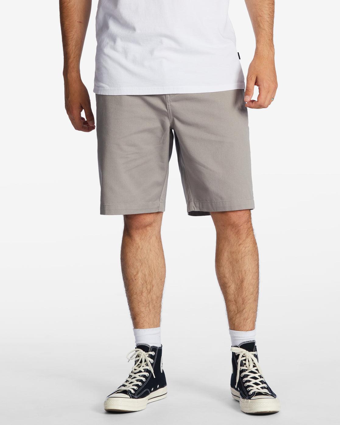 Carter Workwear 21" Shorts - Grey Male Product Image