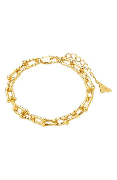 Sterling Forever U-Chain Bracelet Product Image