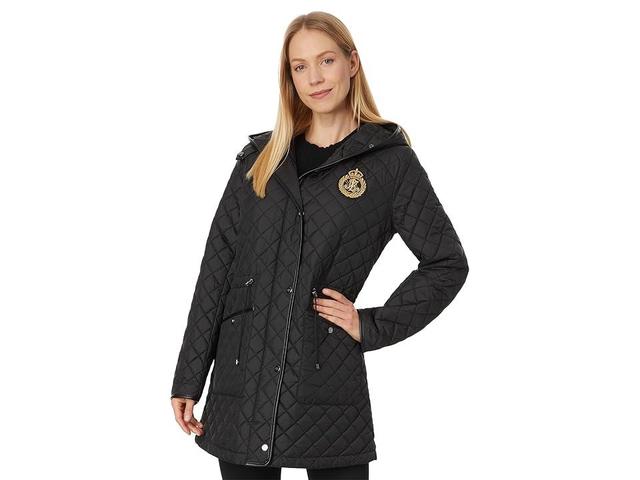 Lauren Ralph Lauren Recycled Anorak Quilt 35.5 Women's Coat Product Image