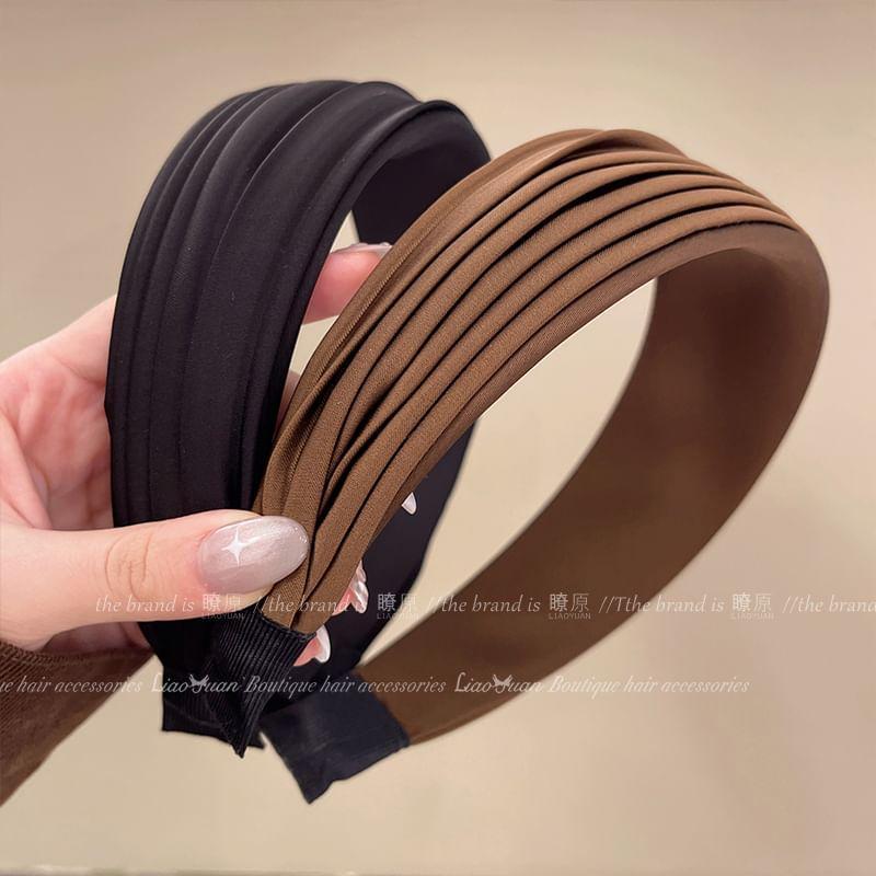 Plain Fabric Headband Product Image