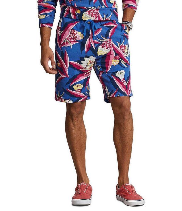 Polo Ralph Lauren Floral Spa Terry 8.5#double; Inseam Shorts Product Image