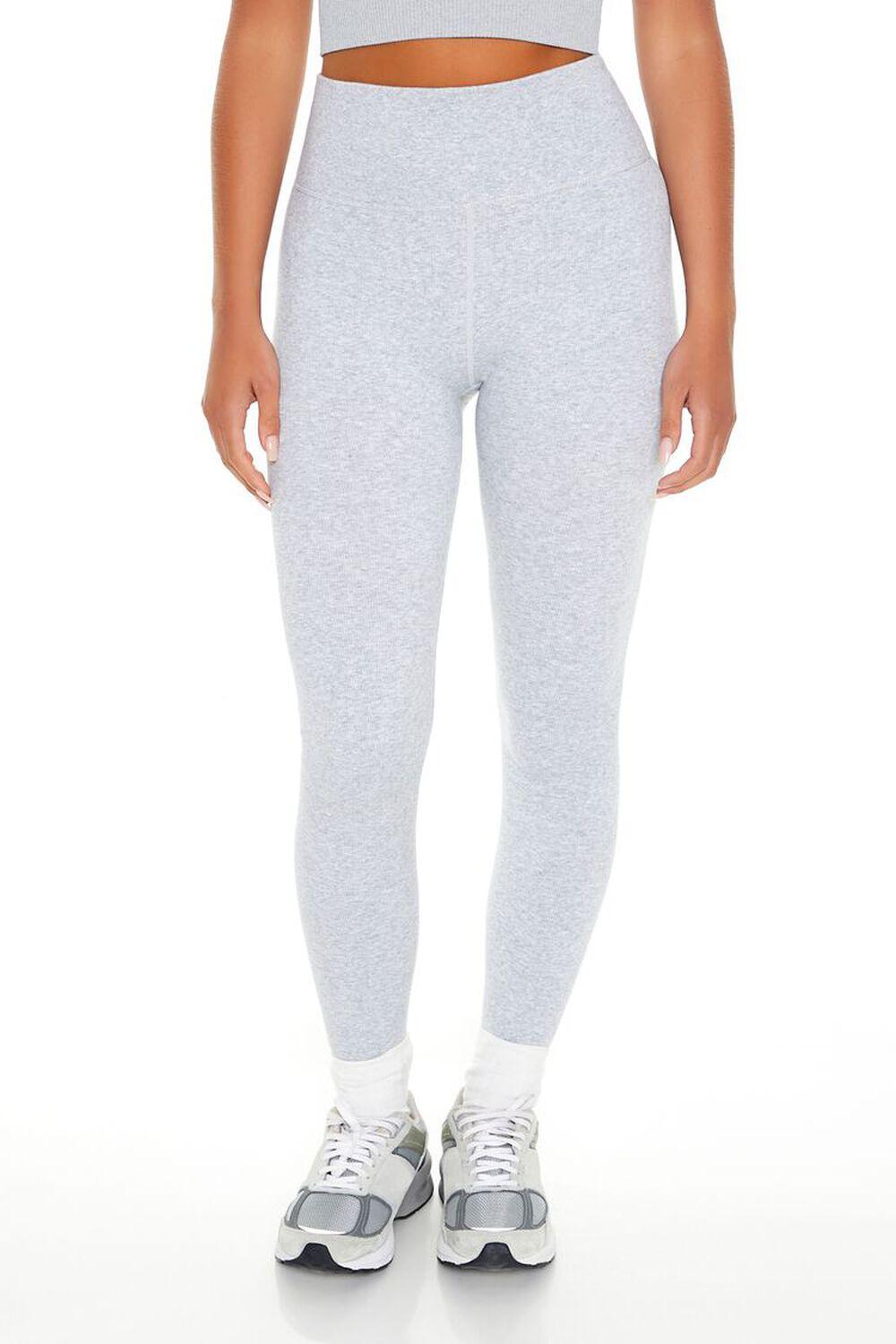 Active Seamless Heathered Leggings | Forever 21 Product Image