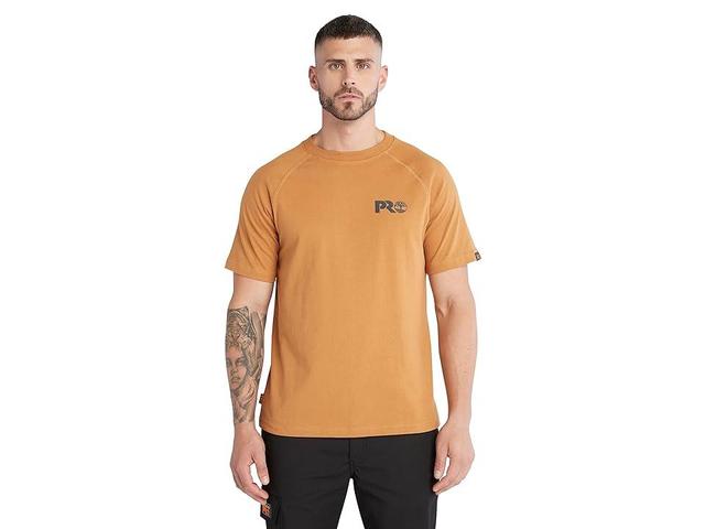 Timberland PRO Core Reflective PRO Logo Short Sleeve T-Shirt (Wheat Boot) Men's Clothing Product Image