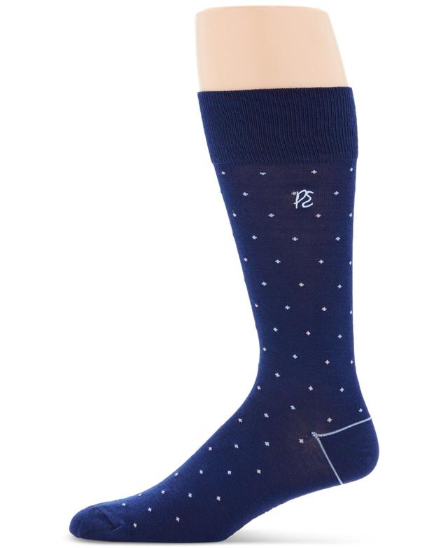 Perry Ellis Portfolio Mens Multi Dots Crew Socks Product Image