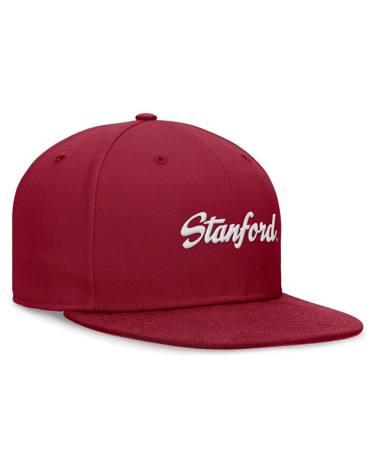 Nike Mens Cardinal Stanford Cardinal Legacy True Fitted Hat Product Image