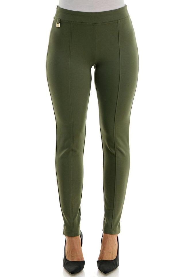 Pull-On Compression Legging with Metal Tab Product Image