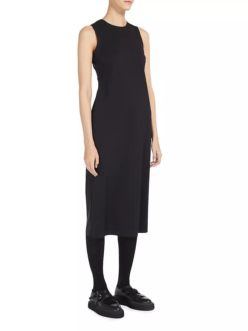 Emilia Jersey Sleeveless Midi-Dress Product Image