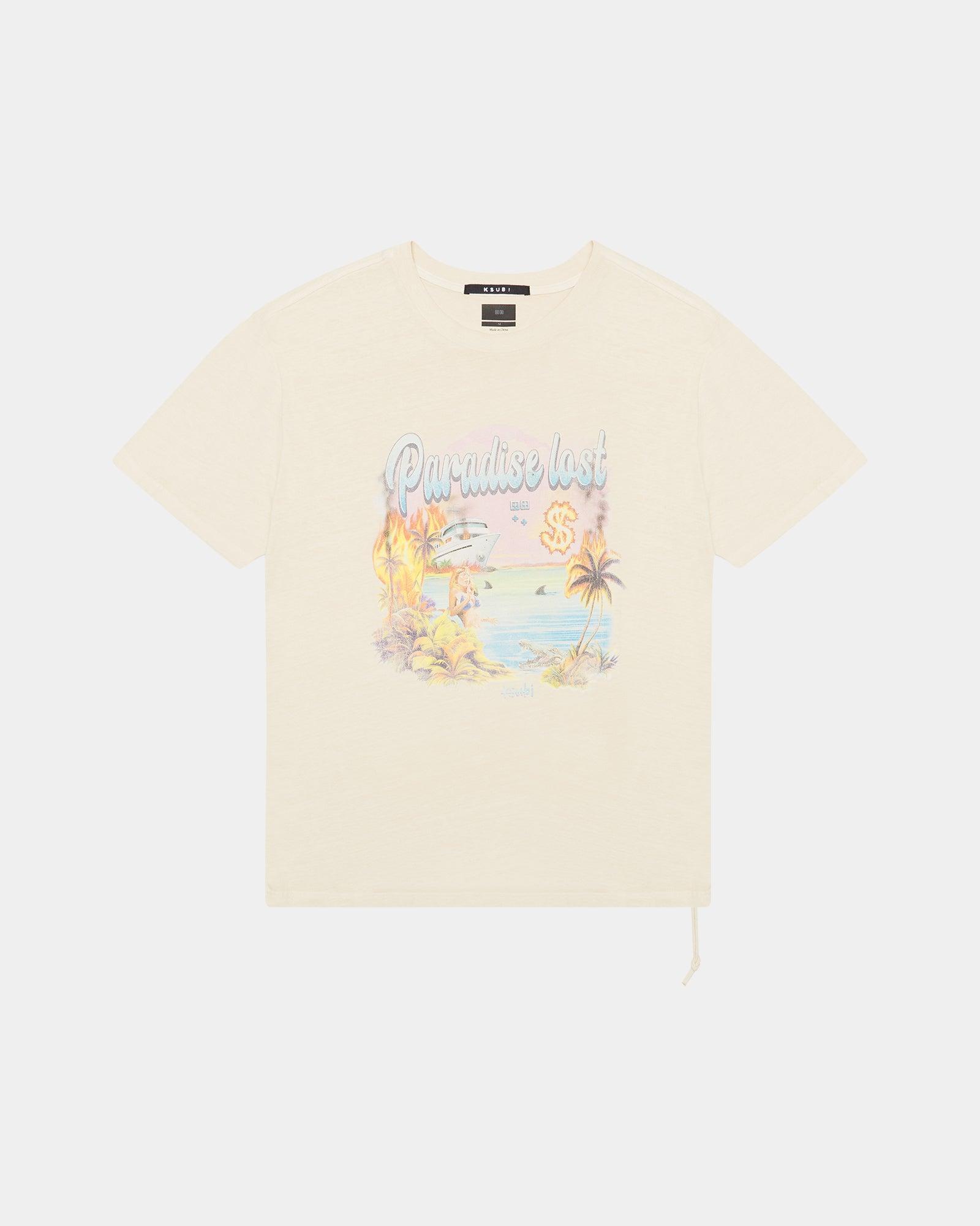 PARADISE BIGGIE SS TEE DUSTY DESERT Male Product Image