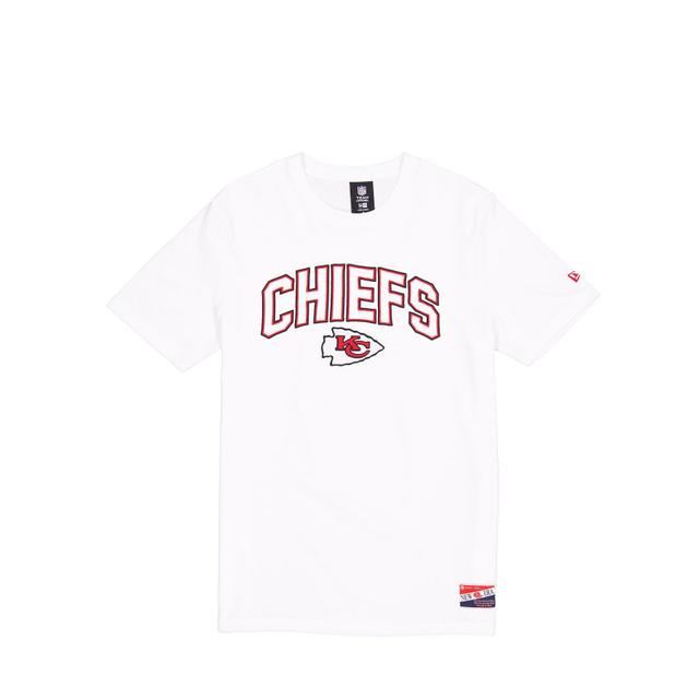 Kansas City Chiefs Throwback White T-Shirt Male Product Image