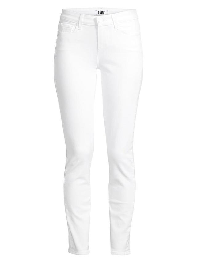 Womens Skyline Mid-Rise Stretch Skinny Ankle Jeans Product Image