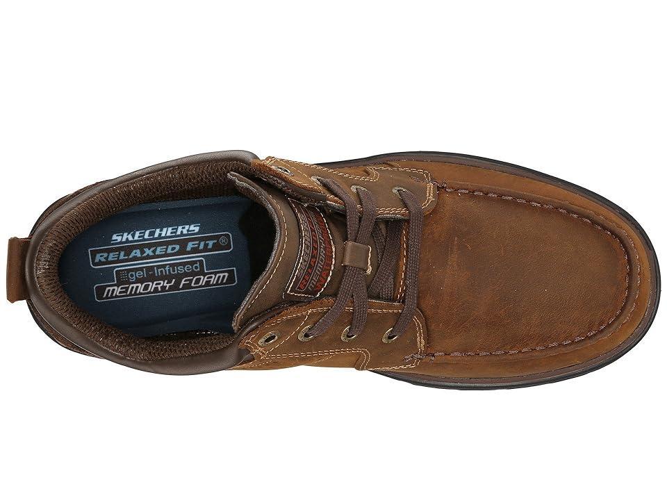 SKECHERS Relaxed Fit Segment - Melego (Dark ) Men's Shoes Product Image