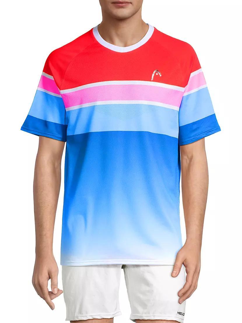 Performance Paris Striped T-Shirt Product Image