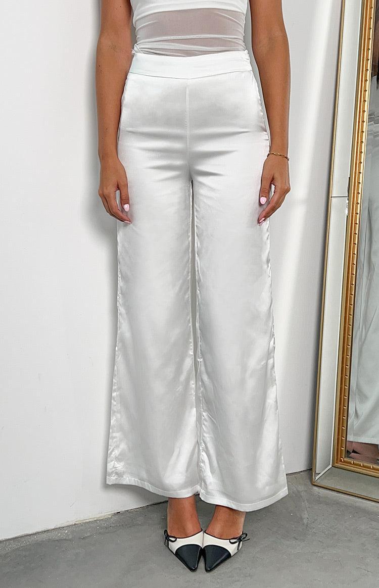 Mykonos White Pants Product Image