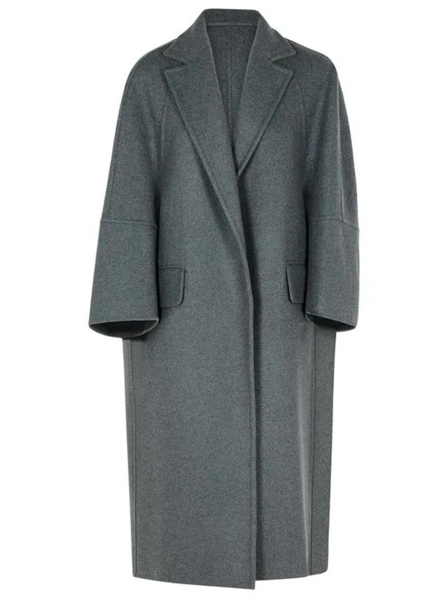 MAX MARA Asburgo1234 Grey Cashmere Blend Coat In Gray Product Image