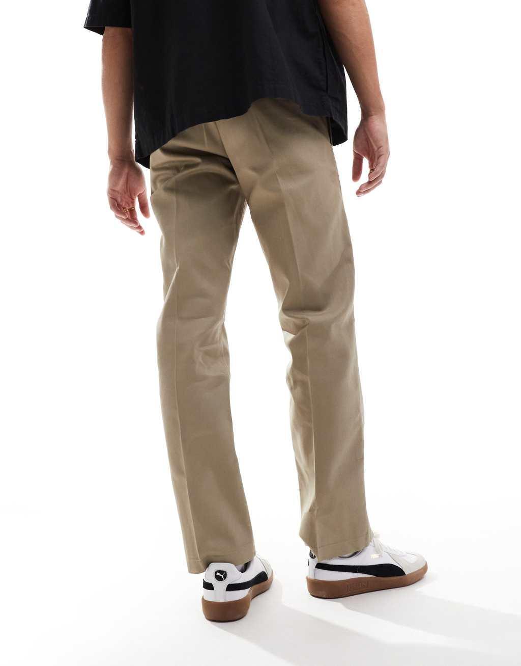 Dickies 873 slim straight leg work pants in blue Product Image