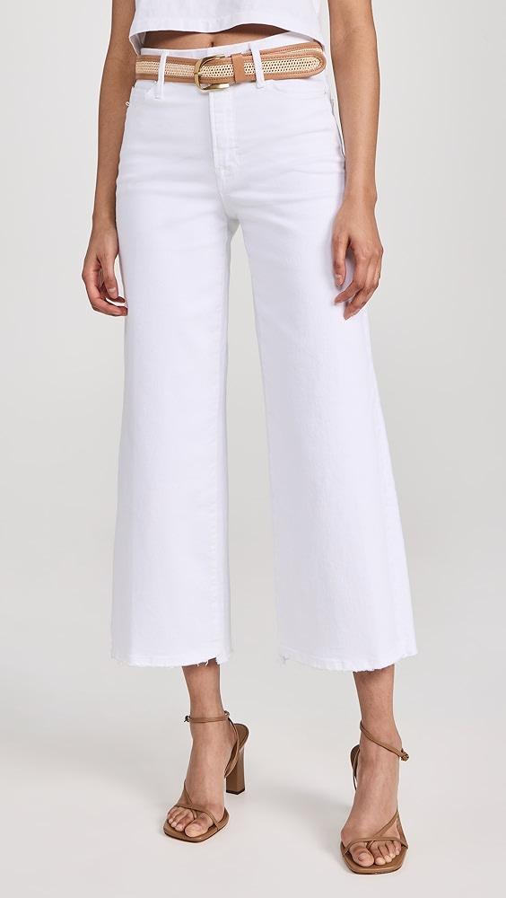 Good American Good Waist Palazzo Crop Jeans | Shopbop Product Image