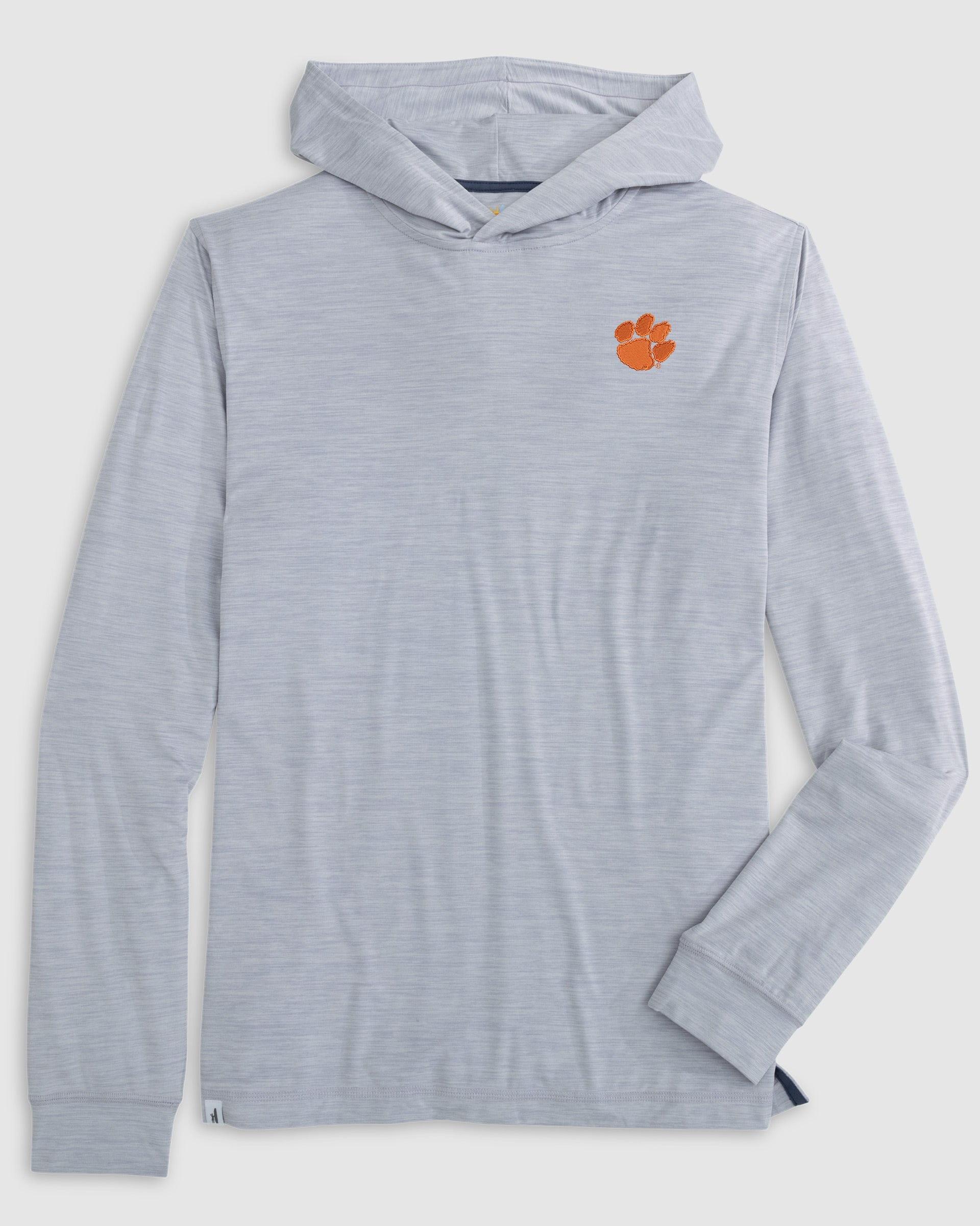 Clemson Talon Performance T-Shirt Hoodie Male Product Image