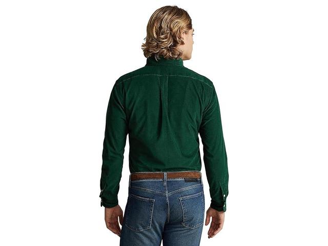 Polo Ralph Lauren Classic Fit Corduroy Shirt (Moss Agate) Men's Clothing Product Image