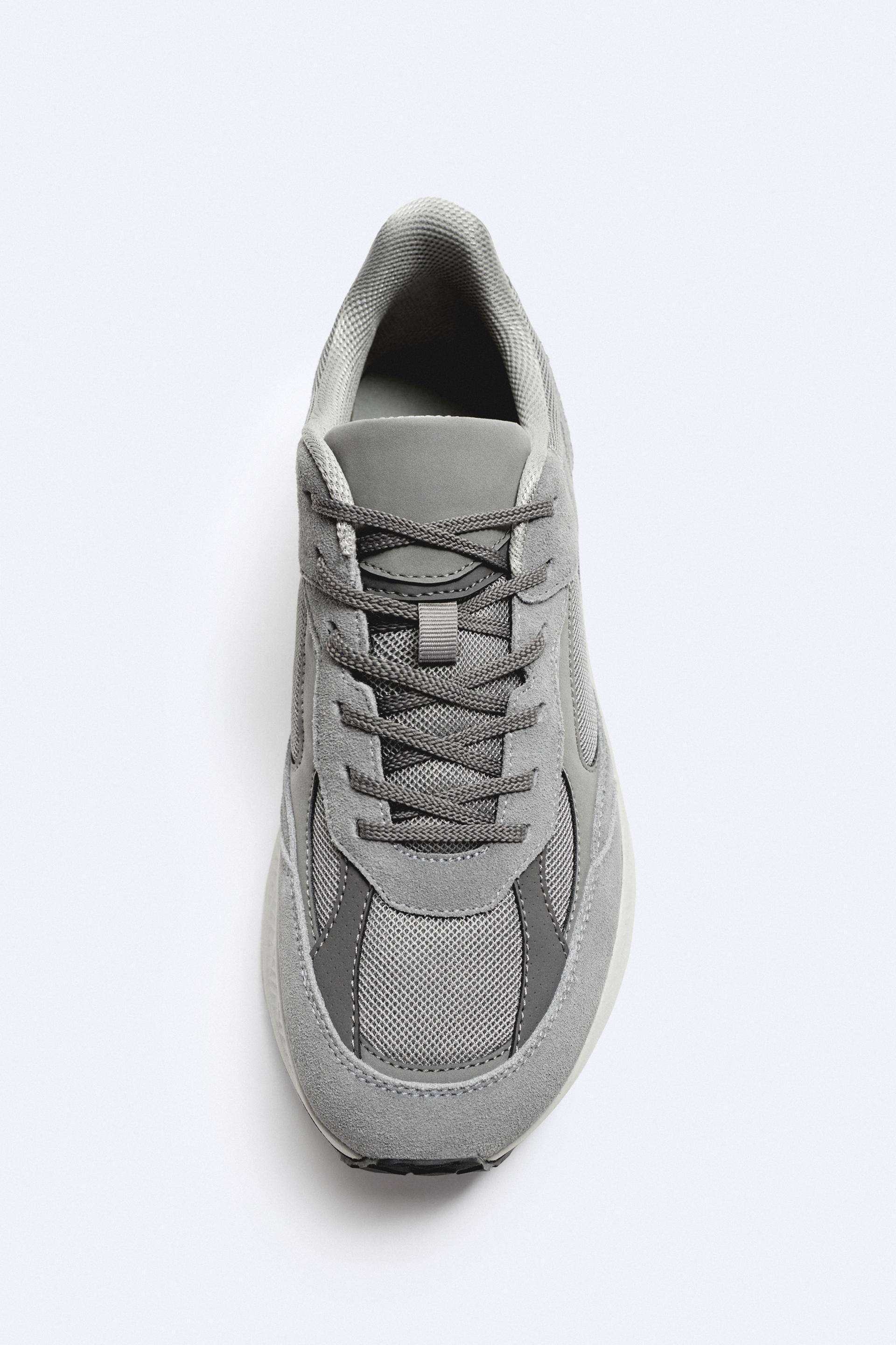 SUEDE RUNNING SNEAKERS Product Image