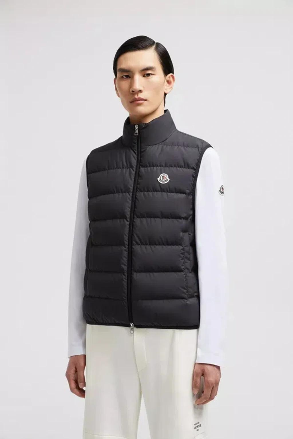 MONCLER Contrin Down Vest In Black Product Image