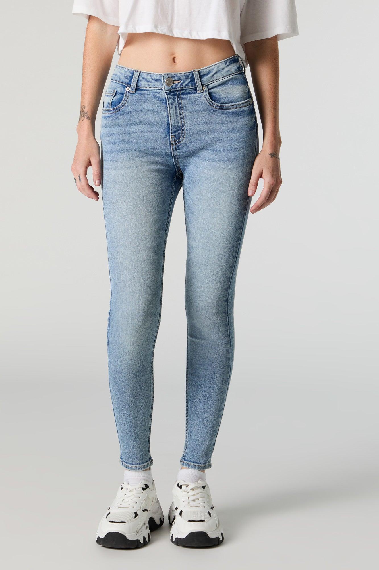 Rio Medium Wash Mid Rise Skinny Jean Female Product Image