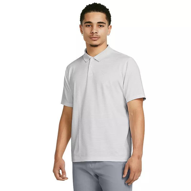 Big & Tall Under Armour Classic-Fit Striped Performance Polo, Mens Product Image