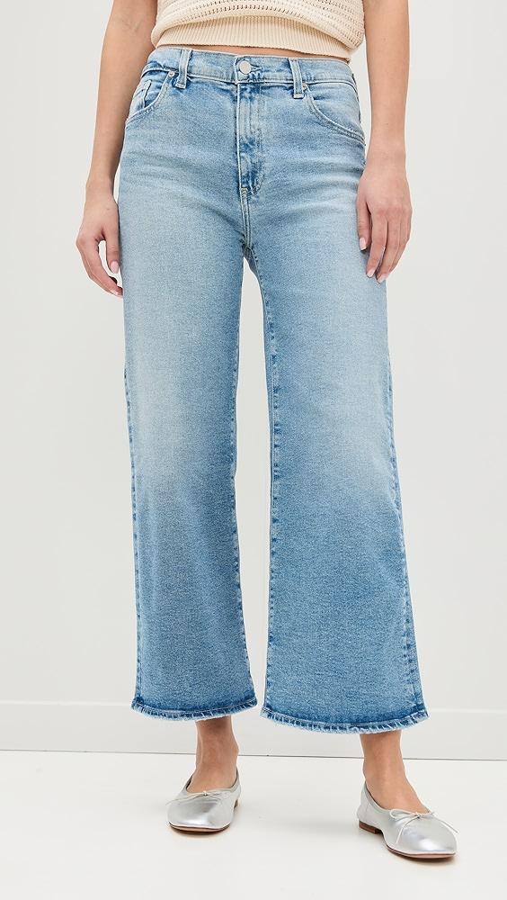 AG Saige Wide Leg Crop Jeans | Shopbop Product Image