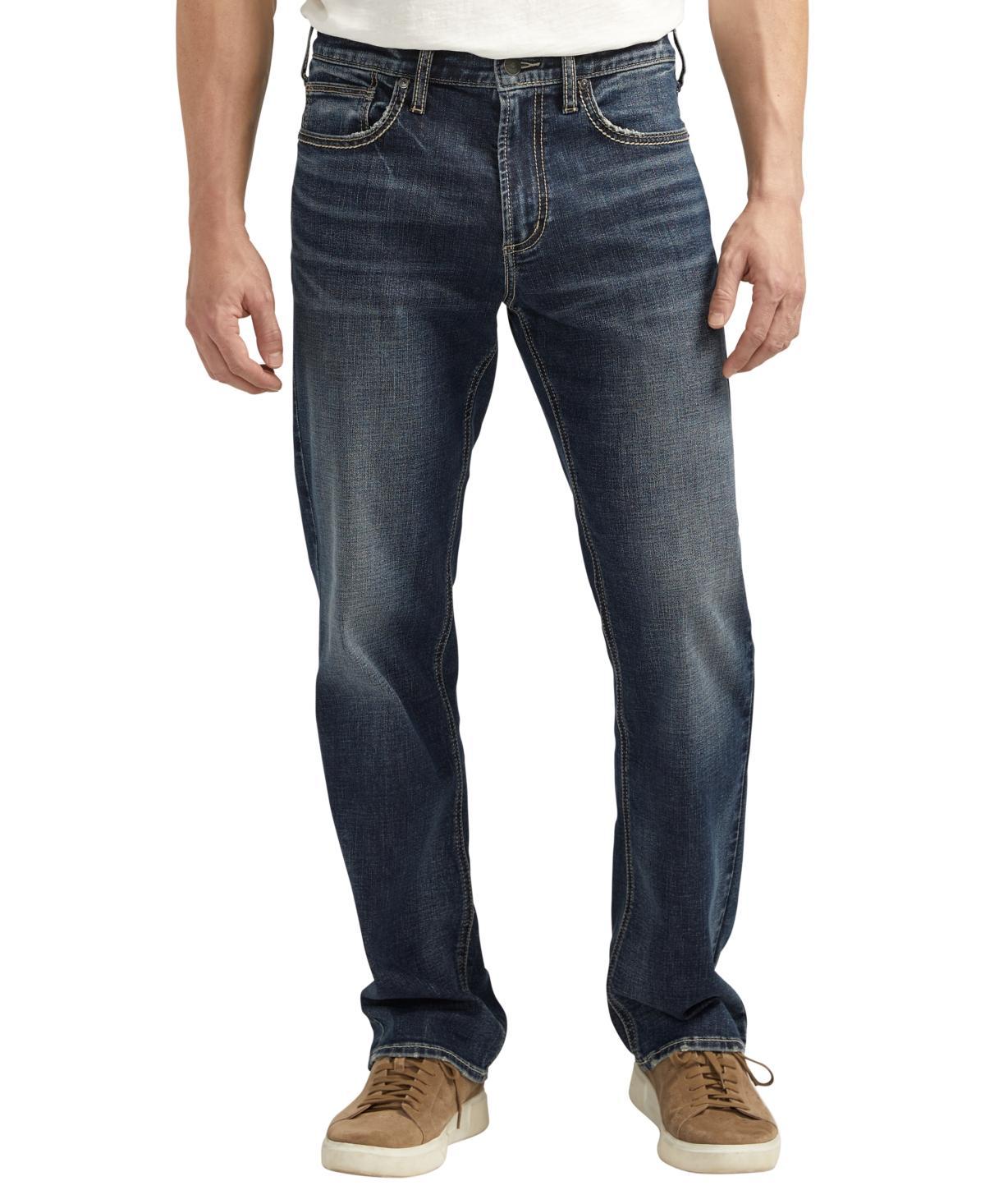 Silver Jeans Co. Mens Grayson Classic Fit Straight Leg Jeans Product Image