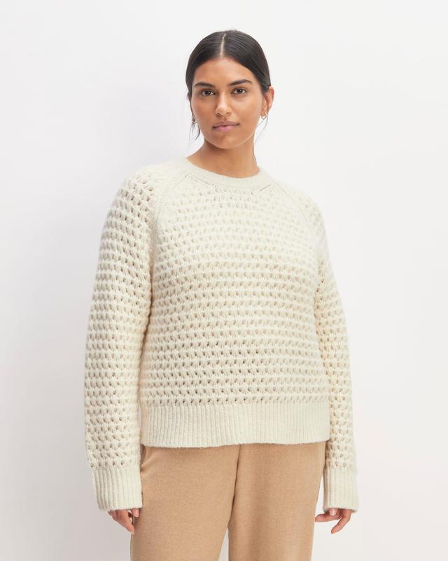 The Cloud Oversized Textured Crew Product Image