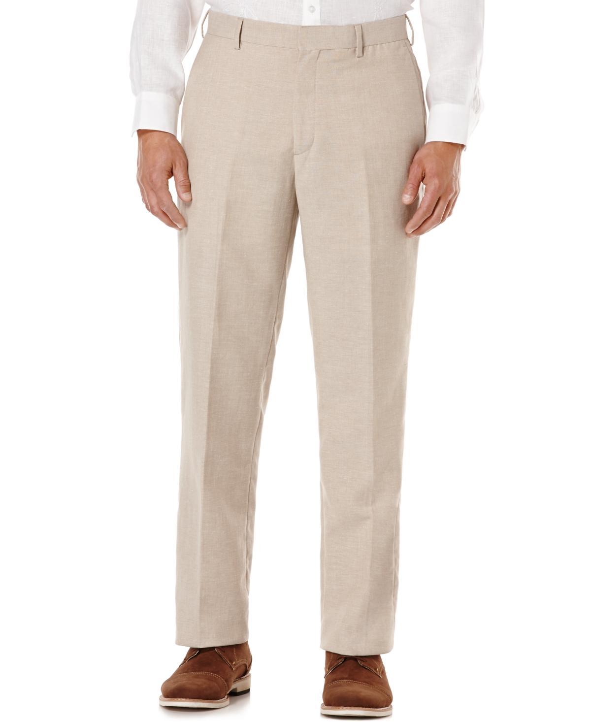 Cubavera Men's Linen Blend Flat Front Pants Product Image