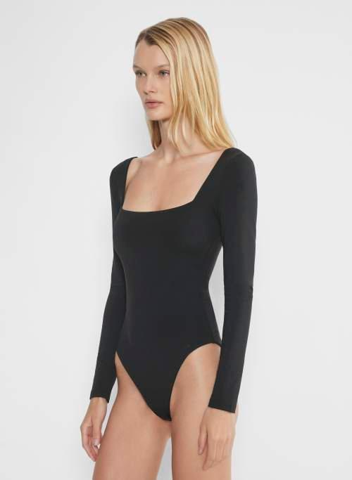 contour cheeky squareneck longsleeve bodysuit Product Image