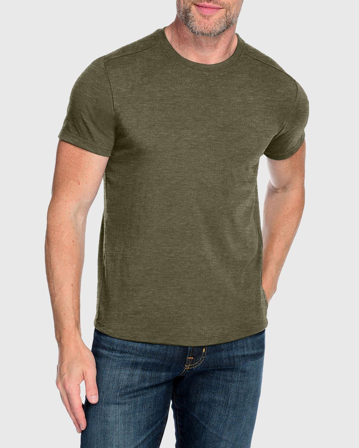 Mens Everyday Wool Crewneck T-Shirt Product Image