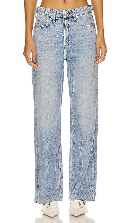 Womens Logan Featherweight Wide-Leg Jeans Product Image