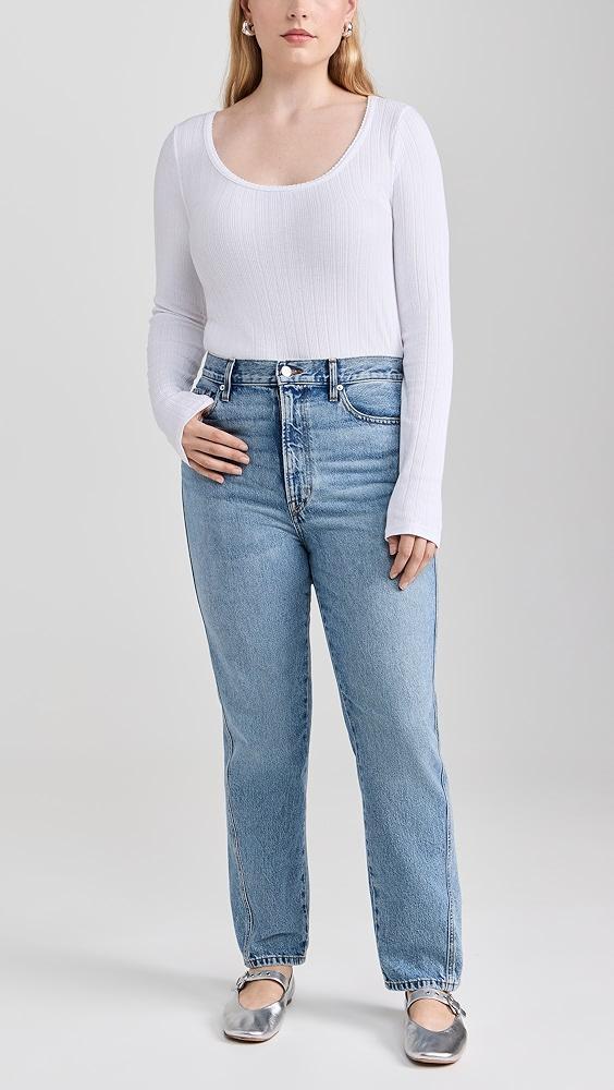 Madewell Pointelle Tee | Shopbop Product Image