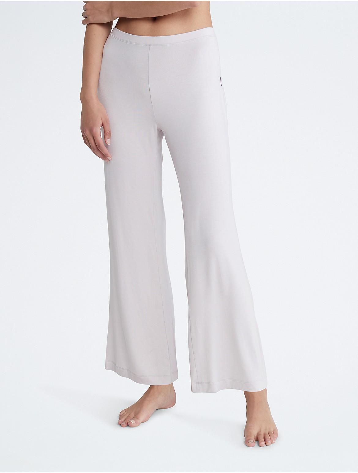 Calvin Klein Womens Ultra-Light Lounge Sleep Pants - Black - XS Product Image