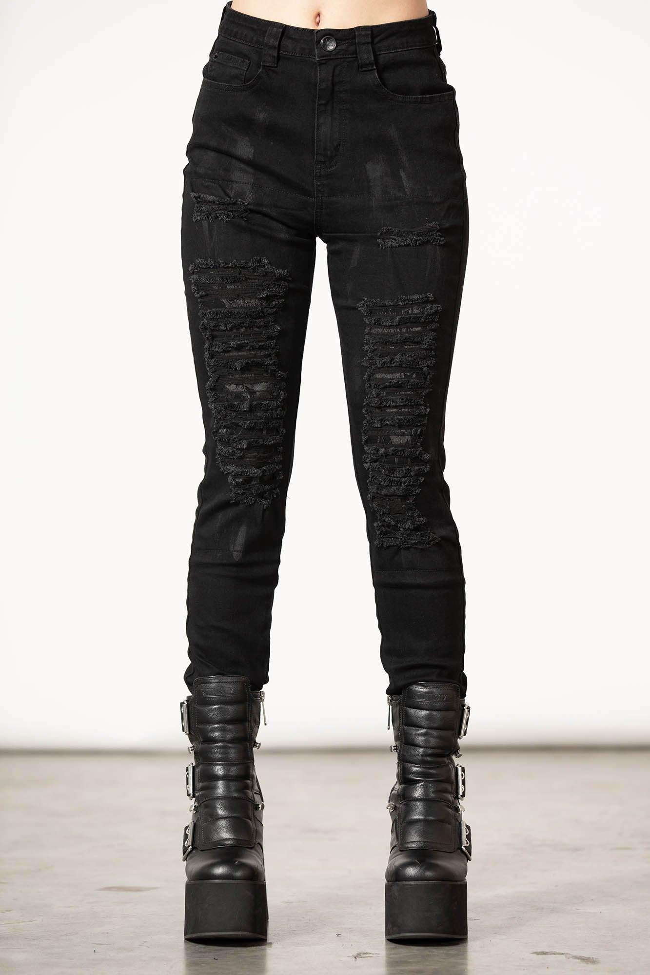 Lyfe Line Patch Jeans - Resurrect Female product image