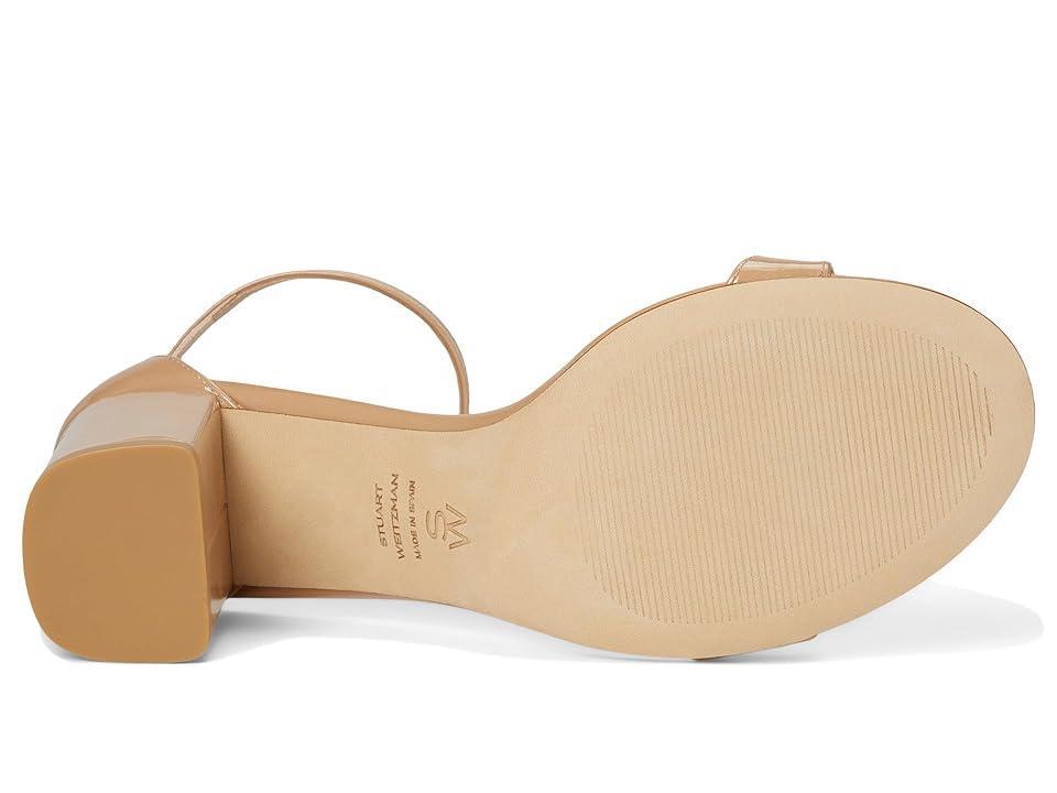 Stuart Weitzman Nudist Block 75 (Adobe) Women's Sandals Product Image