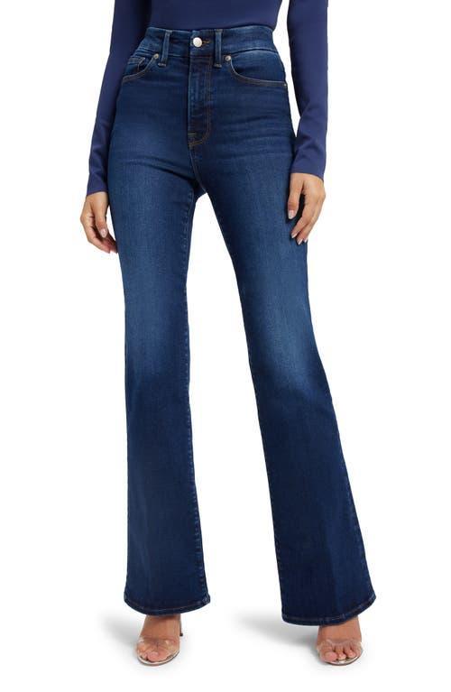 Good American Always Fits Good Classic High Waist Bootcut Jeans Product Image