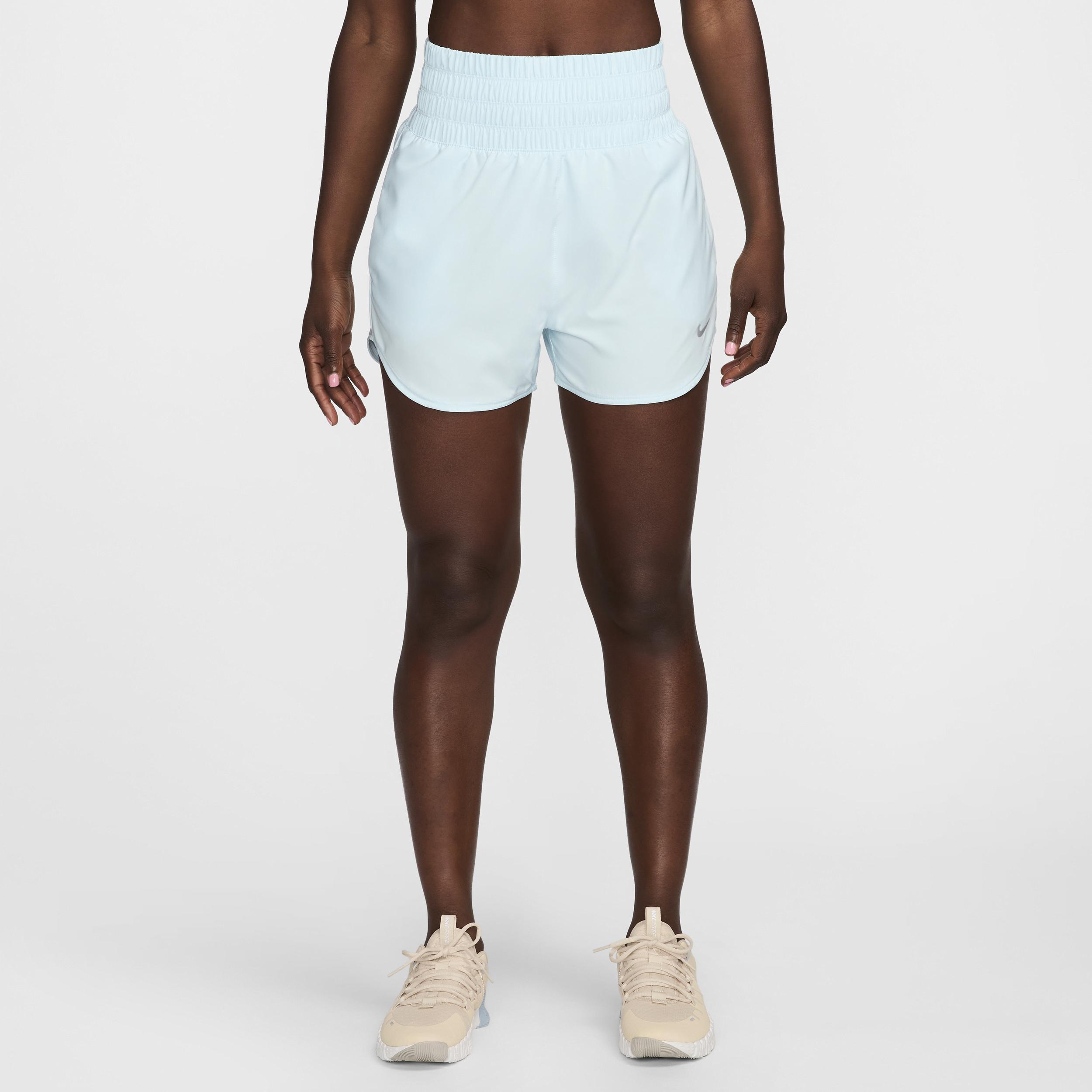 Nike Women's One Dri-FIT Ultra High-Waisted 3" Brief-Lined Shorts Product Image