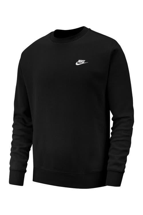 NIKE Club Sweatshirt In Black Product Image