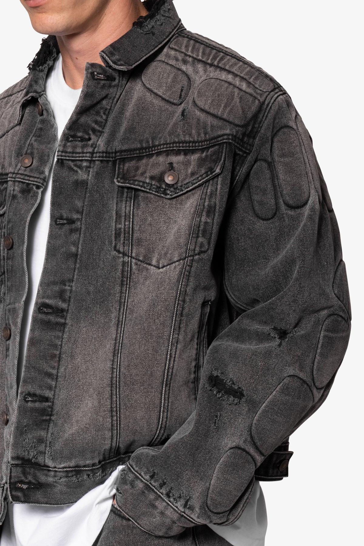 Moto Trucker Jacket - Black Product Image