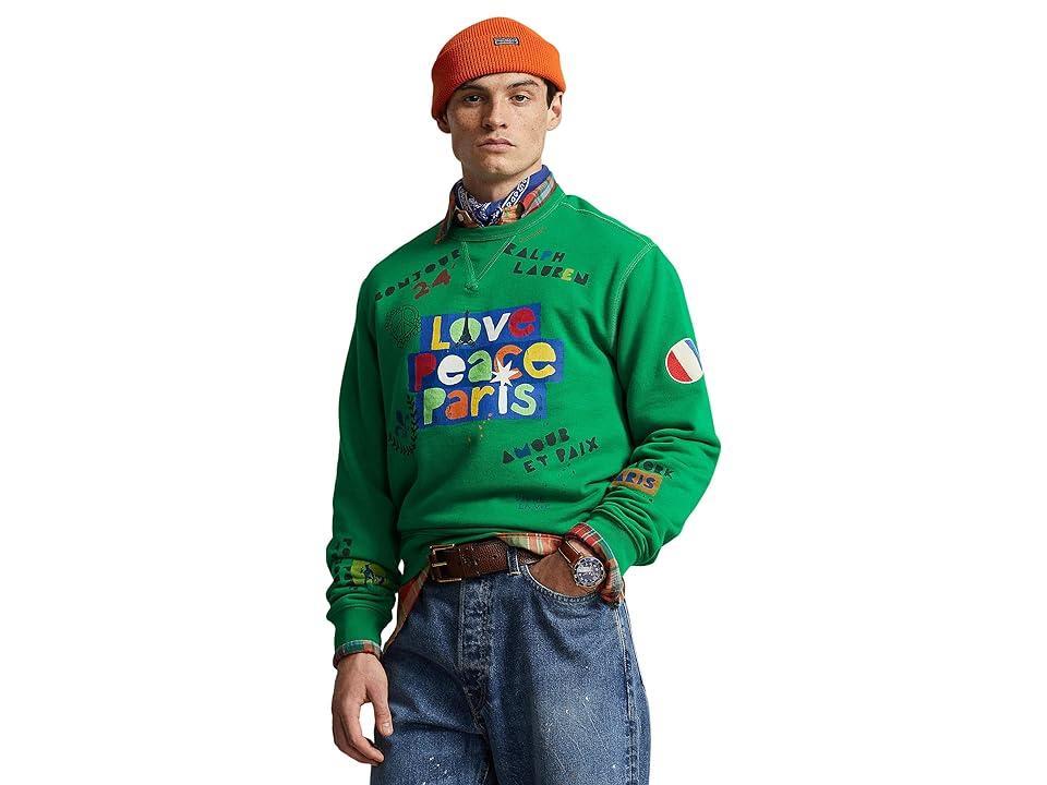 Polo Ralph Lauren Love Peace Paris Sweatshirt Men's Sweatshirt Product Image