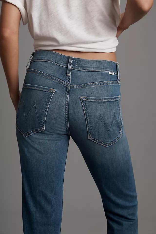 MOTHER The Rider Mid-Rise Straight-Leg Ankle Jeans Product Image