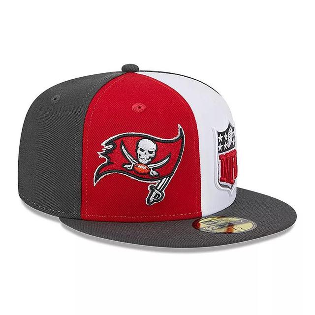 Mens New Era /Pewter Tampa Bay Buccaneers 2023 Sideline 59FIFTY Fitted Hat Product Image