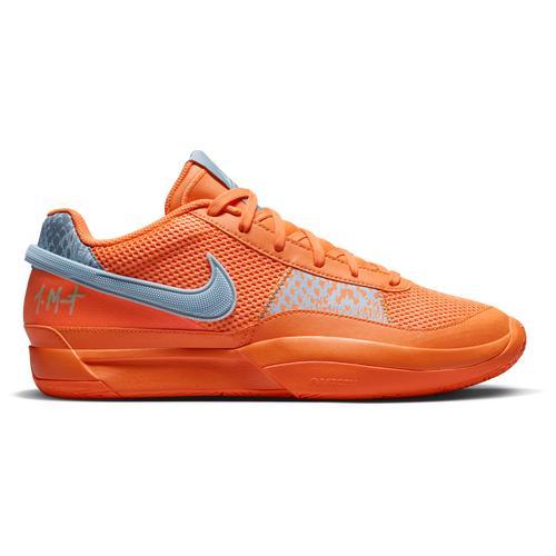 Nike Mens Ja Morant Nike JA 1 - Mens Basketball Shoes Grey/Blue/Yellow Product Image