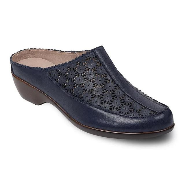 Easy Spirit Dusk Womens Perforated Leather Mules Product Image