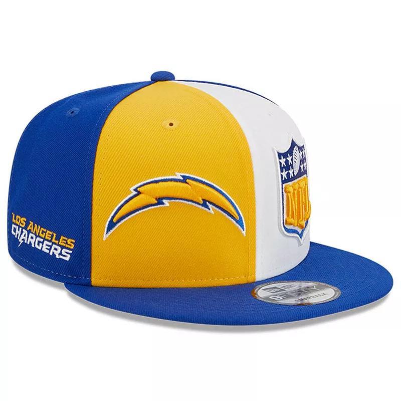 Mens New Era /Royal Los Angeles Chargers 2023 Sideline 9FIFTY Snapback Hat Product Image