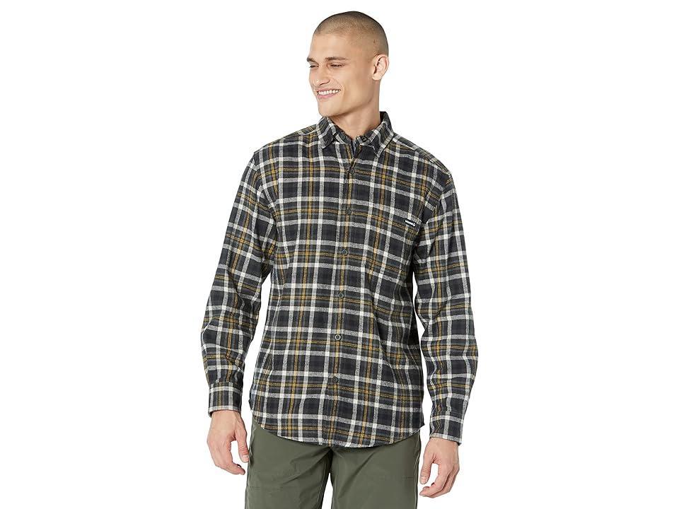 Wolverine Rivet Flannel (Onyx Plaid) Men's Clothing Product Image