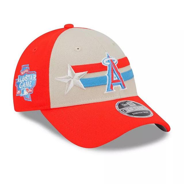 Mens New Era Cream Los Angeles Angels 2024 MLB All-Star Game 9FORTY Adjustable Hat Product Image